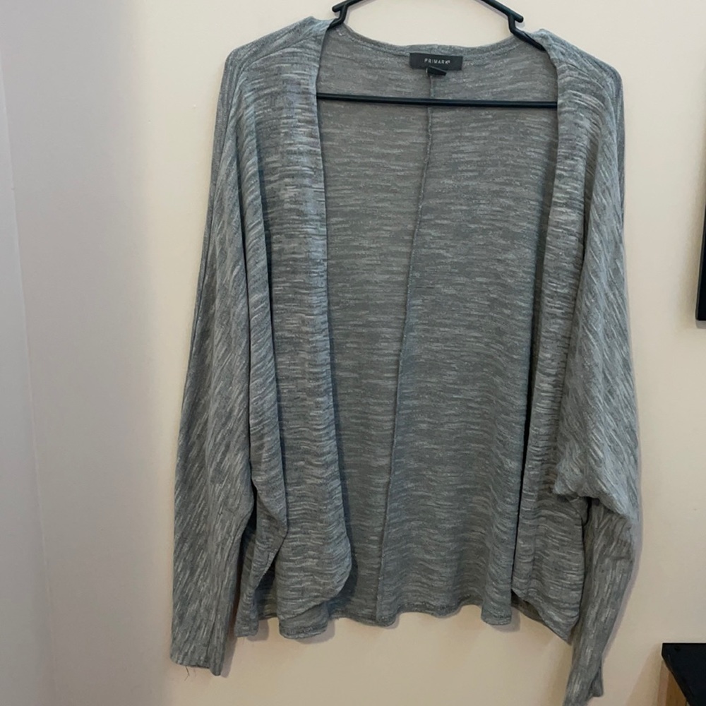 Grey cardigan